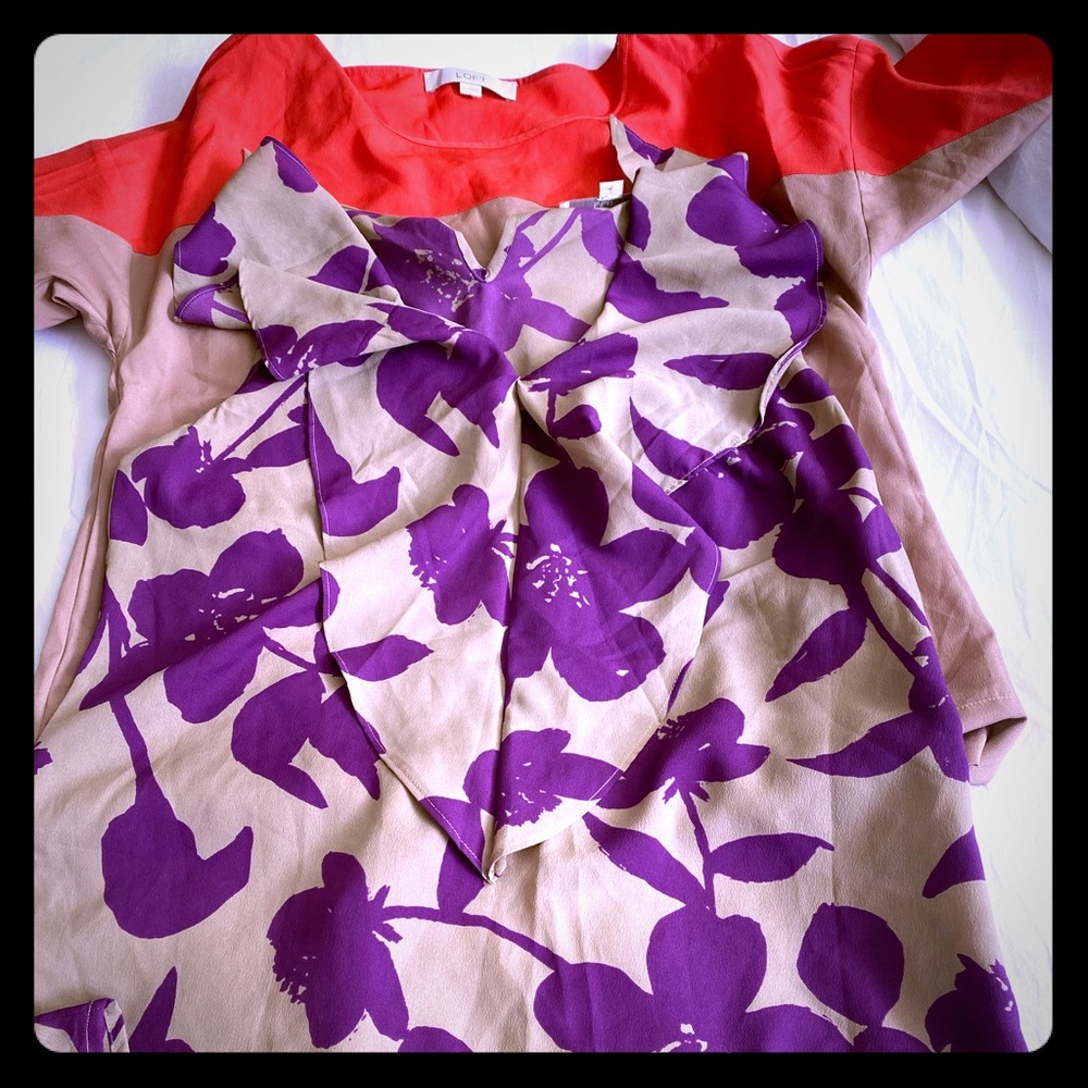 Two Ann Taylor Loft blouses